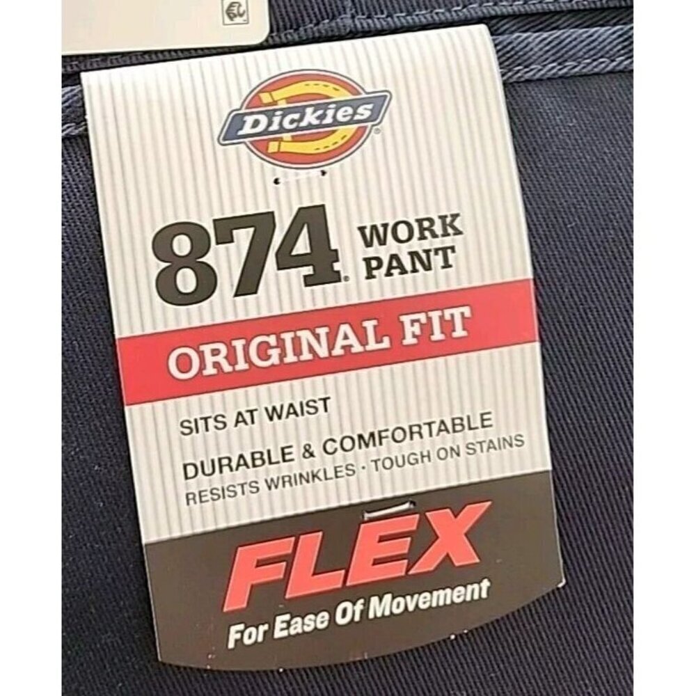 Dickies 874 Work Pant Original Fit Flex Pants - Size 50X30 - NWT
